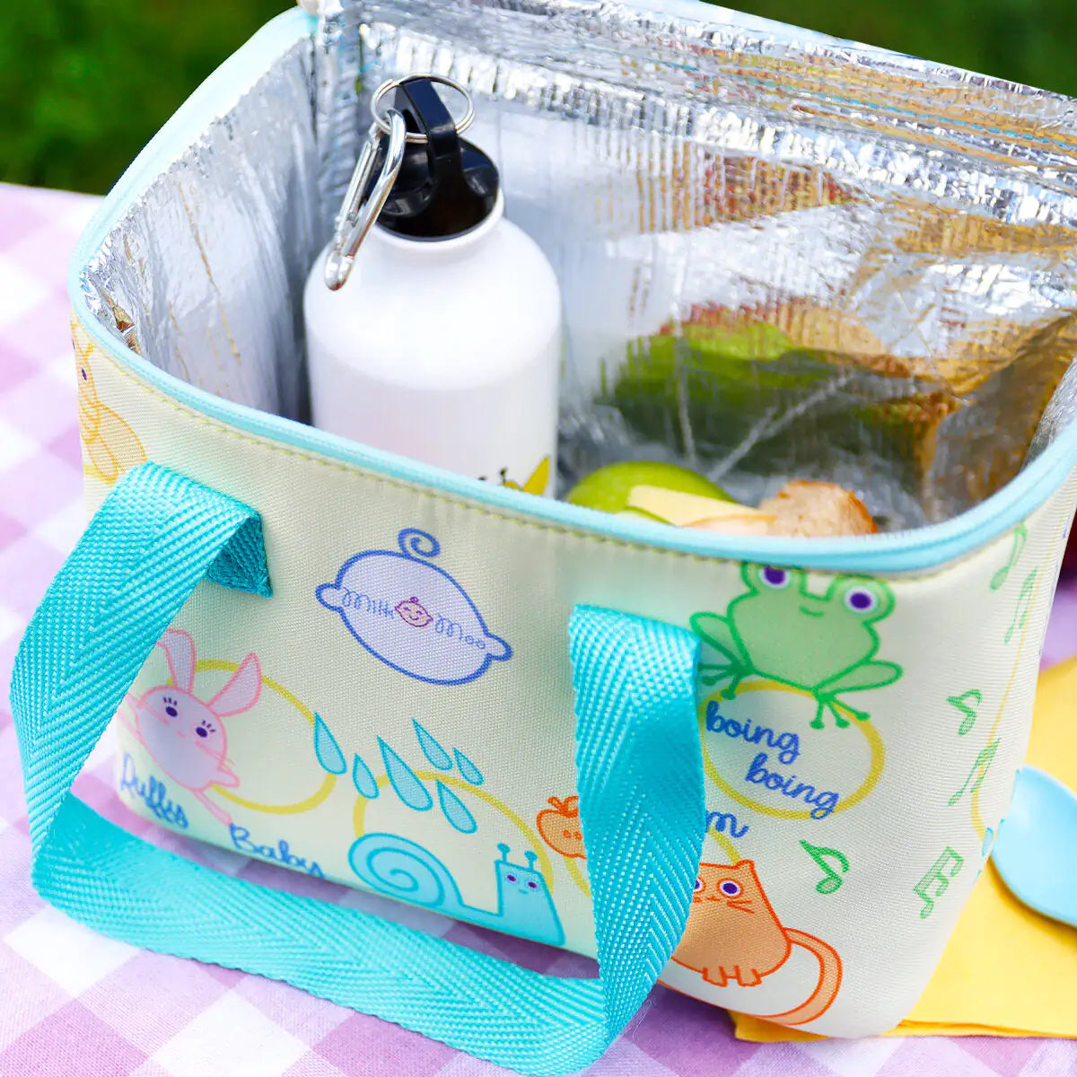 Milk&Moo Insulated Lunch Box For Kids, Yellow by Anti Spier