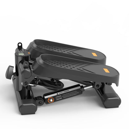 Home Office Exercise 330LBS Capacity Mini Stepper With Resistance Bands And LCD Monitor by Anti Spier