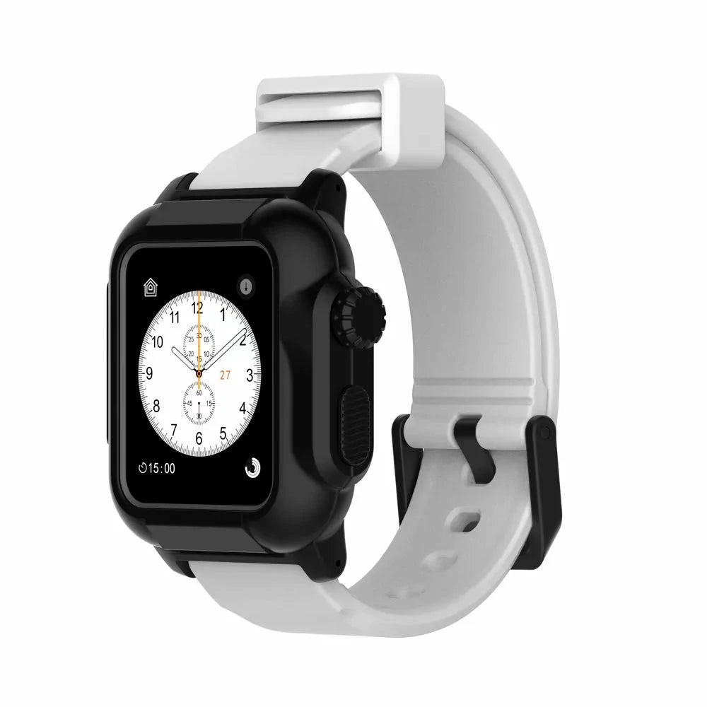 Waterproof Box Case Strap For Apple Watch by Anti Spier