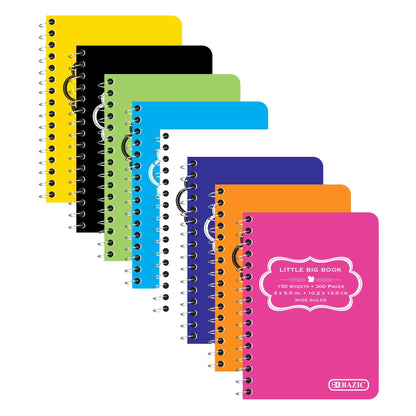 Spiral Fat Book Poly Cover 4" X 5.5" 150 Ct. by Anti Spier