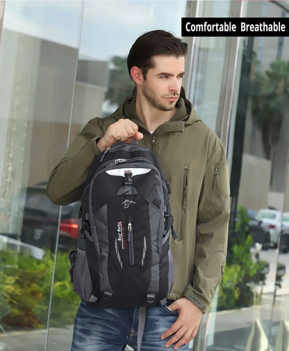 40L Men Women Travel Backpack Rucksack Camping Laptop Hiking School Book Bag USA by Anti Spier