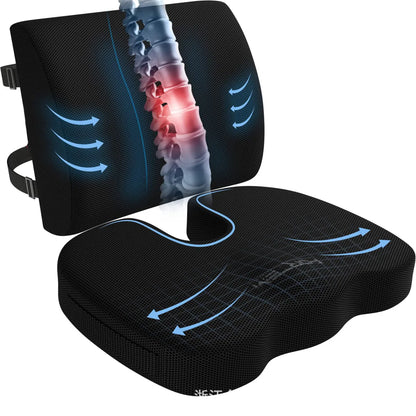 Ergonomic Office Chair Hip Cushion by Anti Spier