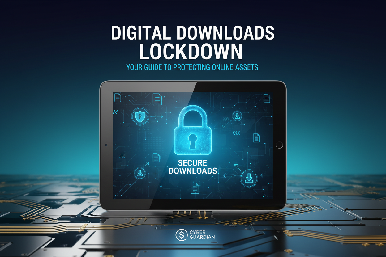 Digital Downloads Lockdown by Anti Spier