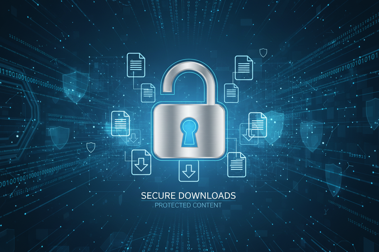 Digital Downloads Lockdown by Anti Spier