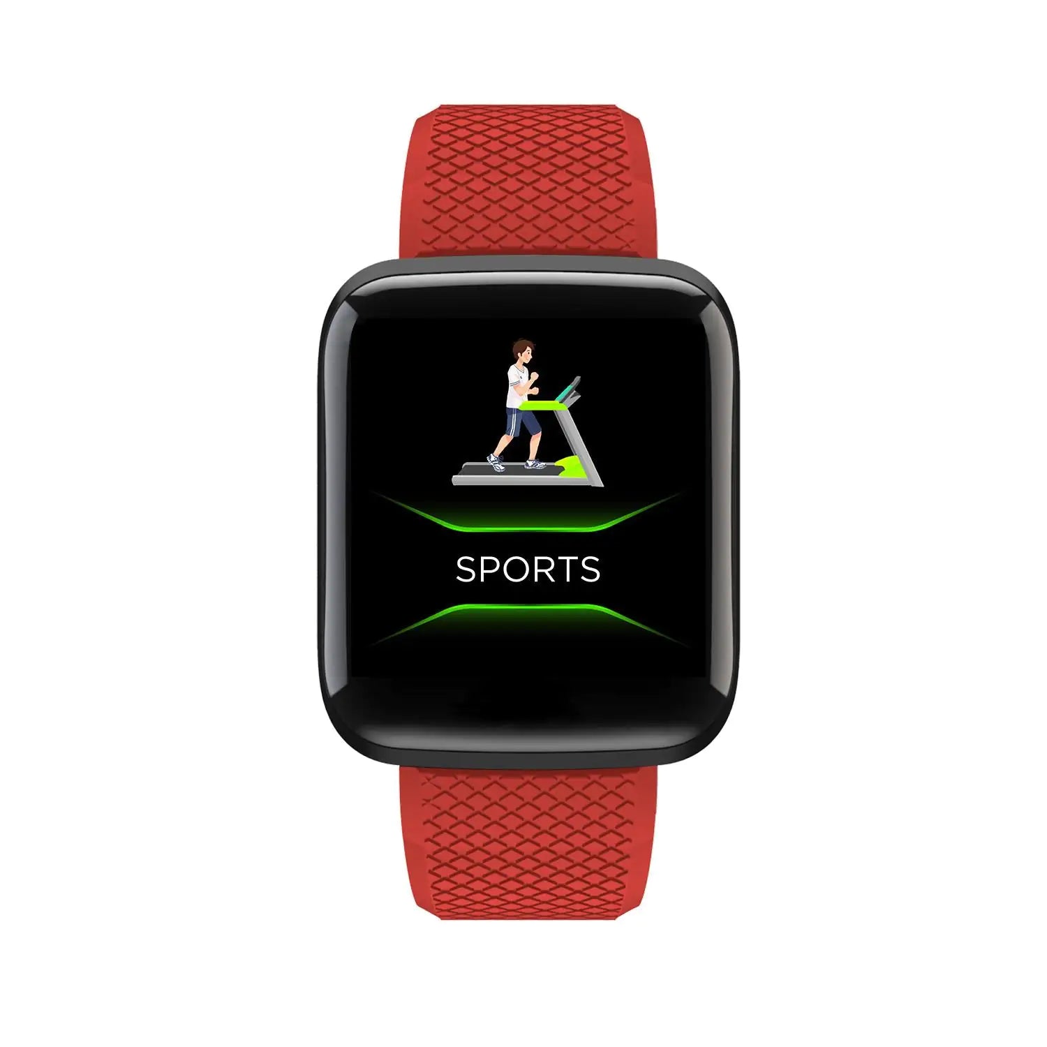 Polosmart PSSW11 Smart Life Smart Watch Red by Anti Spier
