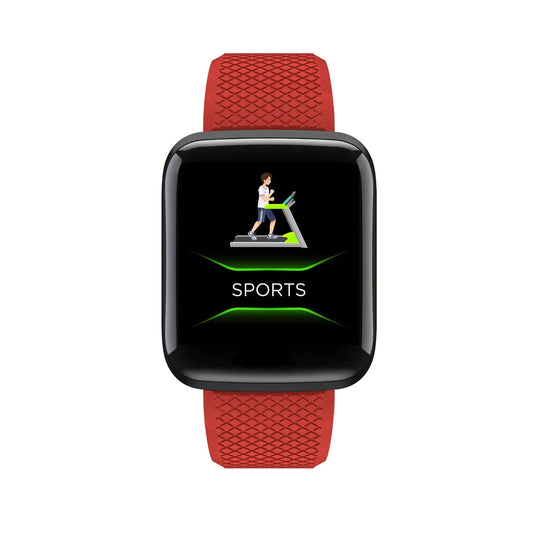 Polosmart PSSW11 Smart Life Smart Watch Red by Anti Spier