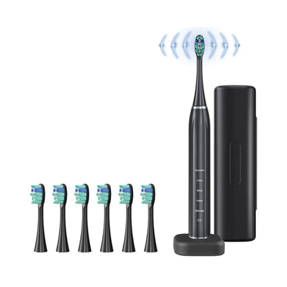 Smart Sonic Dental Care Toothbrush With 8 Brush Heads by Anti Spier