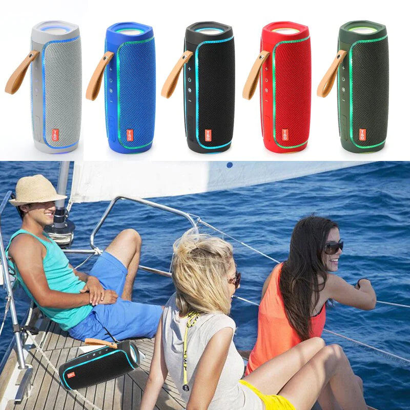 Bluetooth Speaker Wireless Waterproof Outdoor Stereo Bass USB/TF/FM Radio LOUD by Anti Spier