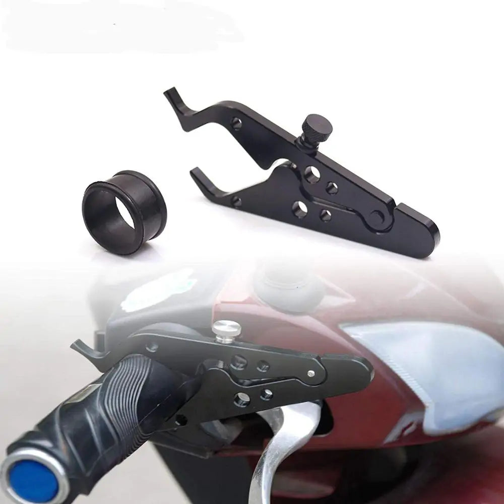Enhanced Motorcycle Control With Throttle Lock by Anti Spier