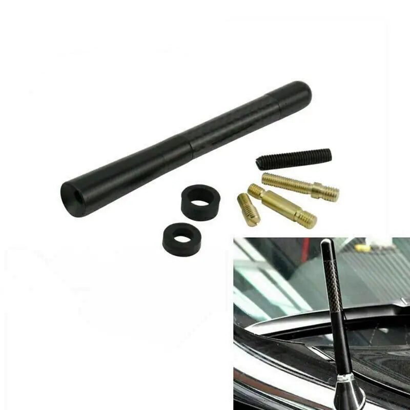 Universal Car Auto Roof Fender Radio FM AM Signal Antenna Aerial Extend Carbon by Anti Spier