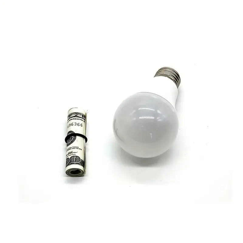 1-Pack Realistic Light Bulb Safe Box with Combination Lock | Waterproof Transparent Plastic Hidden Storage for Cash, Jewelry, Valuables | No Battery Needed, Locking Storage Box by Anti Spier