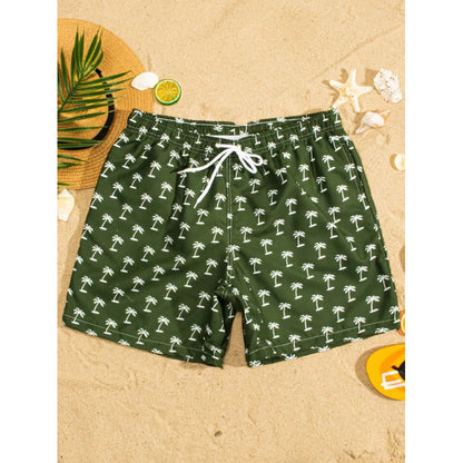 Beach pants men's large size quick dry loose thin men's shorts sports casual flower pants by Hypersku