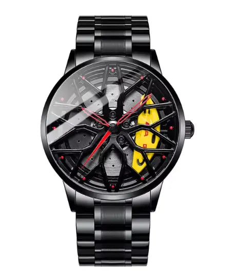Wheel Rim Hub Watches by Anti Spier