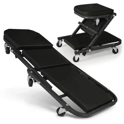 36-Inch Outdoor Z-Shaped Crawling Chair, an Adjustable Load Board Folding Vehicle Crawling Kit, And a Mechanical Crawler with 6 Wheels Measuring 2.5 Inches by Anti Spier
