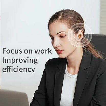 Silicone Noise-Canceling Earplugs for Sleeping - Reusable, Snore & Swimming Comfort, Quiet Night's Rest by Anti Spier