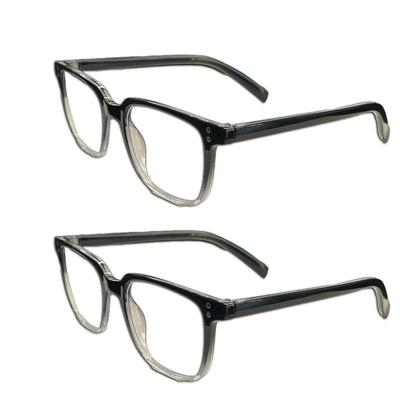 2 PK Unisex Blue Light Blocking Reading Glasses Computer Readers For Men Women by Anti Spier
