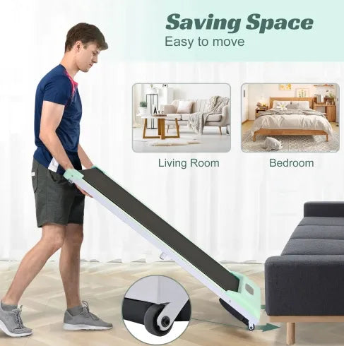 2 In 1 Under Desk Electric Treadmill by Anti Spier
