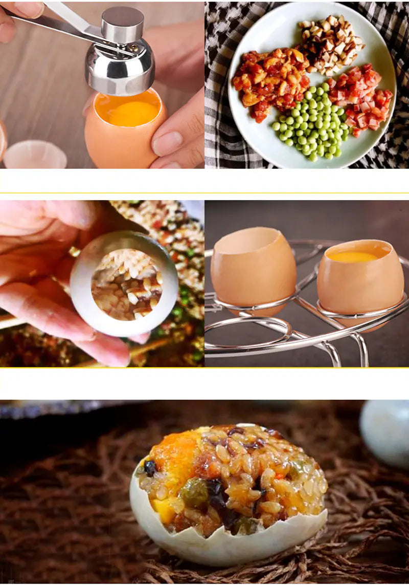Stainless Steel Egg Topper Cutter by Anti Spier