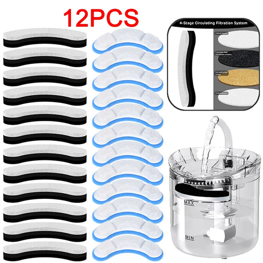 Pet Drinking Bowl Auto Drinking Filter for Cats by Anti Spier