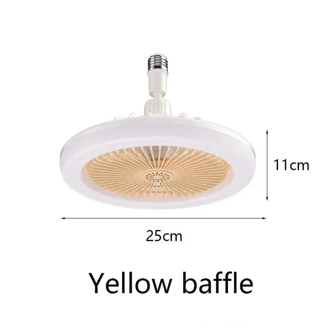 Remote-Controlled Ceiling Lamp Fan by Anti Spier