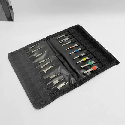 18Pcs Heavy Duty Thick Car Terminal Removal Kit Wire Connector Pin Release Tool by Anti Spier