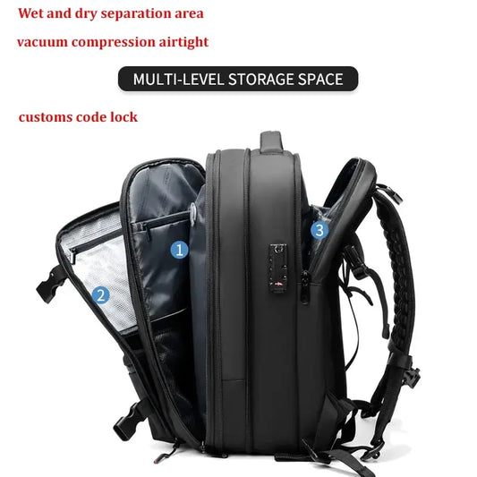 Vacuum Compression Backpack by Anti Spier