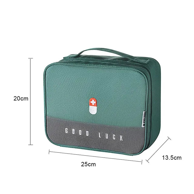 Large Capacity First Aid Kit Home Medicine Storage by Anti Spier