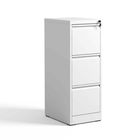 3 Drawer Metal Vertical File Cabinet With Lock Office Home Steel Vertical File Cabinet For A4 Legal by Anti Spier