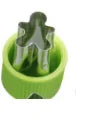 Mold cookie cutter by Anti Spier