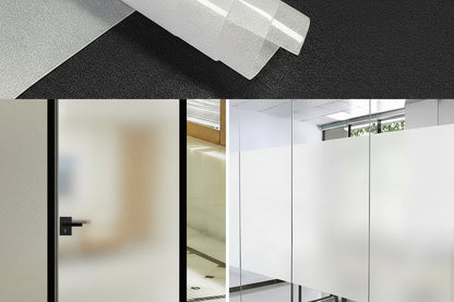 Frosted Glass Privacy Window Film for Offices - Static Cling Light Control by Anti Spier