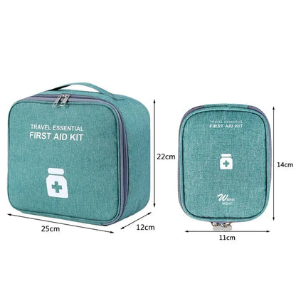 Large Capacity First Aid Kit Home Medicine Storage by Anti Spier