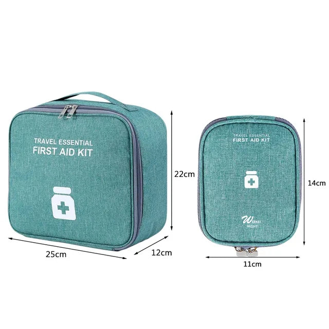 Large Capacity First Aid Kit Home Medicine Storage by Anti Spier