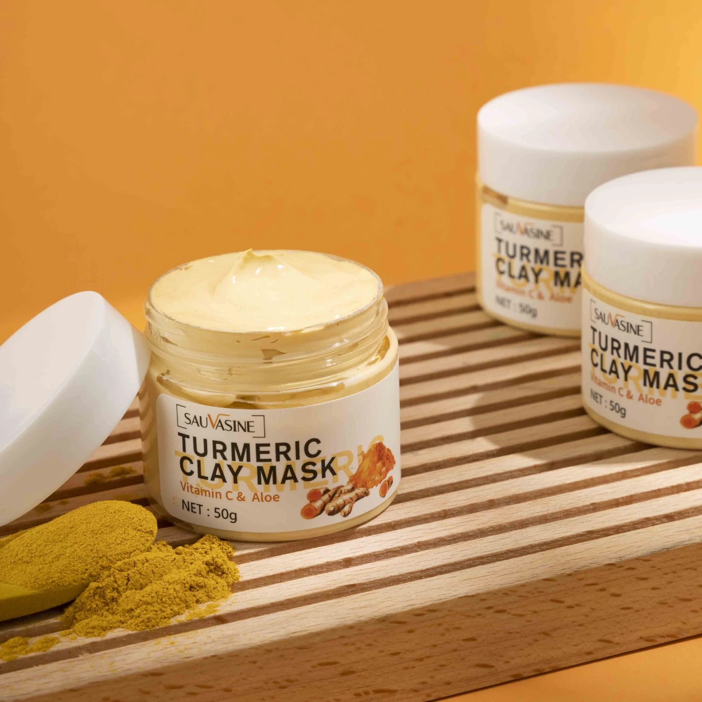 Turmeric Clay Mask Hydrating Moisturizing by Anti Spier