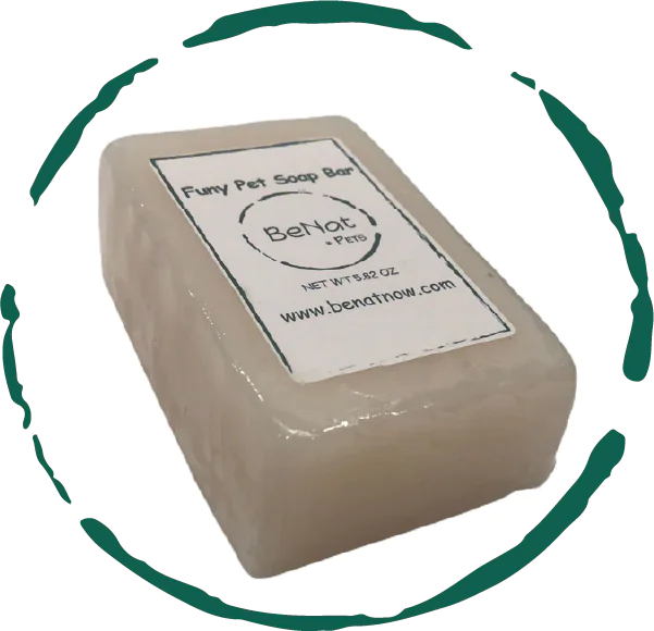 BeNat Pets. All-Natural Furry Pet Soap Bar. 5.8 oz. by Anti Spier