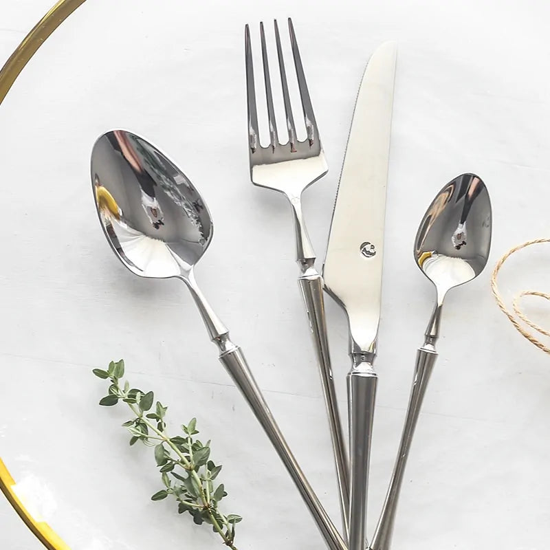 Luxury Stainless Steel Cutlery Set by Anti Spier
