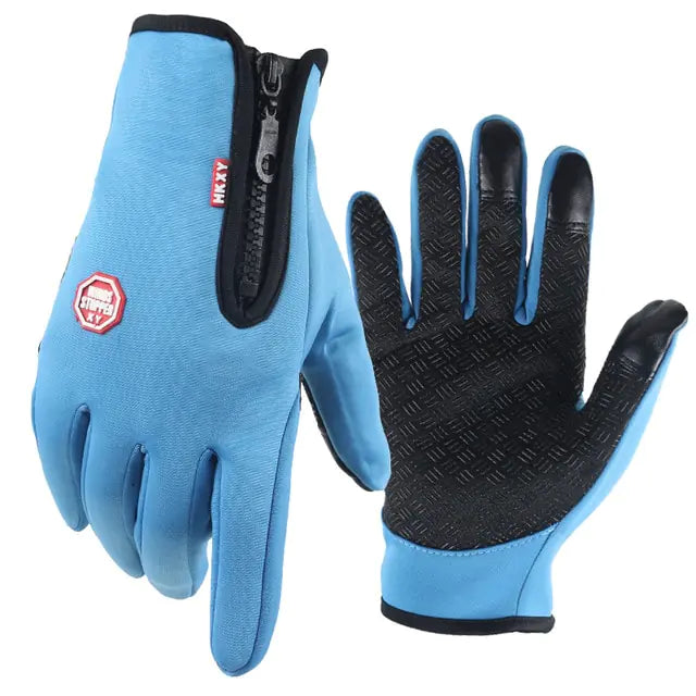 Unisex Touchscreen Thermal Full Finger Gloves by Anti Spier