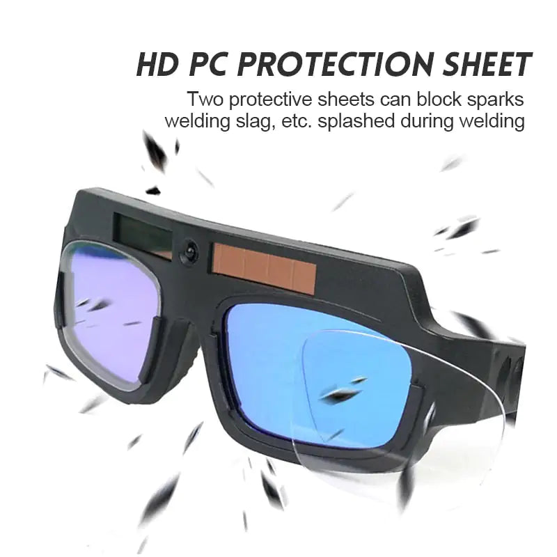 Griffin's Welding School™ Auto-Darkening Anti-Glare Goggles by Anti Spier