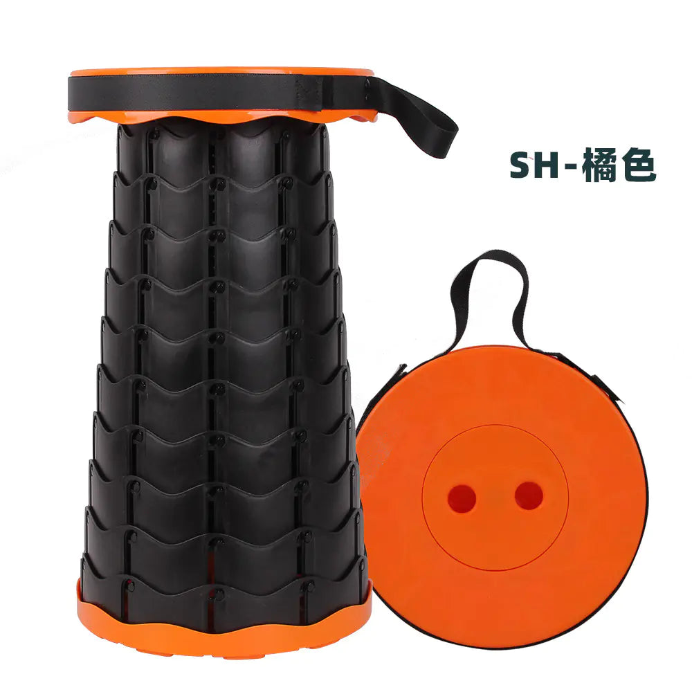 Portable Folding Stool for Outdoor Travel and Events by Anti Spier