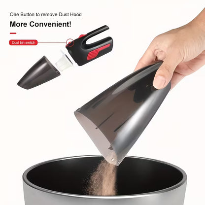 Wireless Car Vacuum Cleaner - Large Suction, Capacity, Charging, Suitable for Home And Car/Office Cleaning, Portable with Crevice Tool by Anti Spier