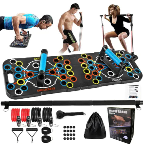54-Hole Multi-Functional Push-Up Board by Anti Spier