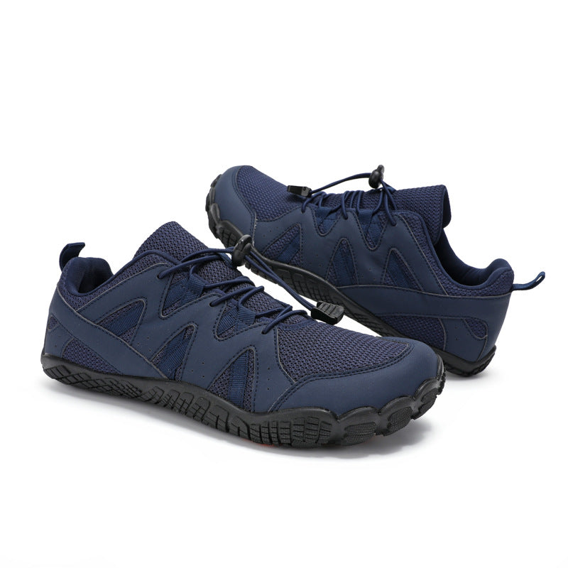 Men's outdoor thick-soled mesh anti-slip and wear-resistant hiking shoes and casual shoes by Hypersku