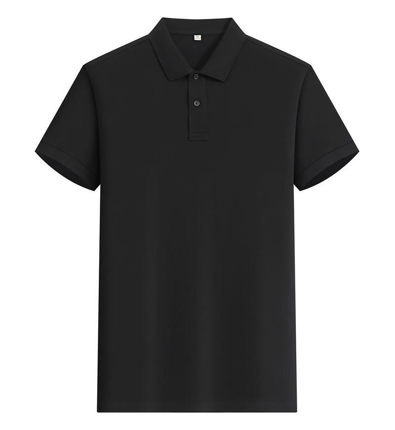 200g Island cotton polo shirt, cotton , cashmere texture, silk luster, moisture-wicking, anti-wrinkle, wear-resistant, short-sleeved by Hypersku