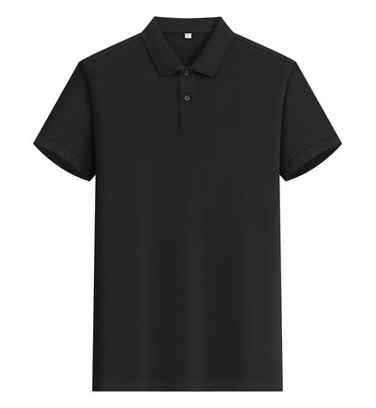 200g Island cotton polo shirt, cotton , cashmere texture, silk luster, moisture-wicking, anti-wrinkle, wear-resistant, short-sleeved by Hypersku