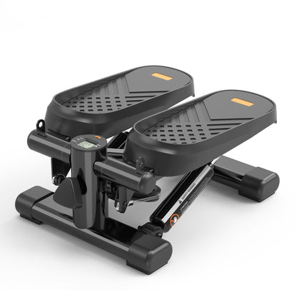 Home Office Exercise 330LBS Capacity Mini Stepper With Resistance Bands And LCD Monitor by Anti Spier