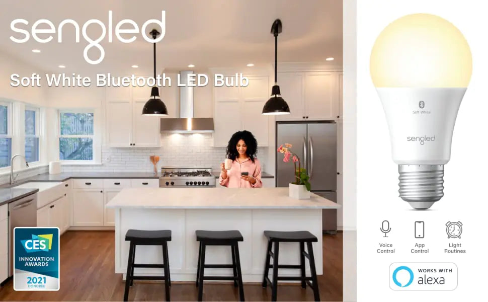 LED Smart Light Bulb, Alexa Compatible by Anti Spier