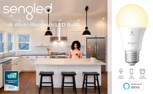 LED Smart Light Bulb, Alexa Compatible by Anti Spier