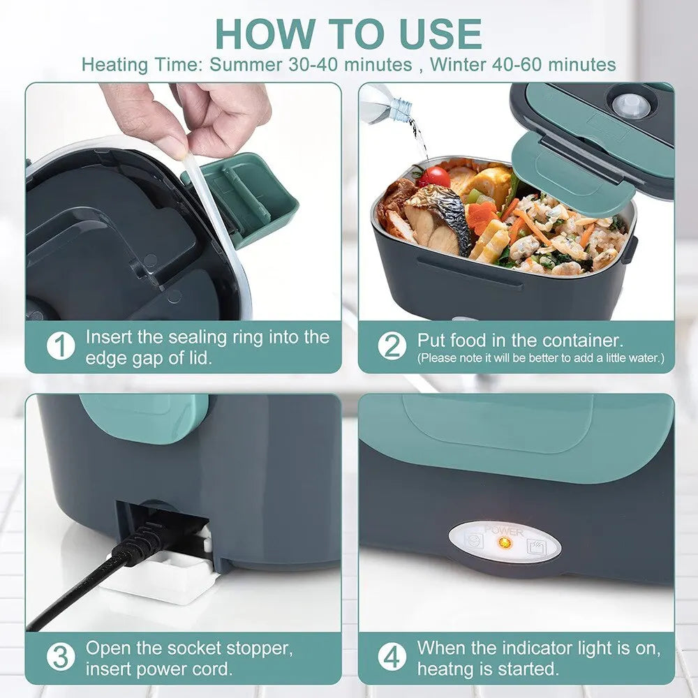 Heating Lunch Box by Anti Spier