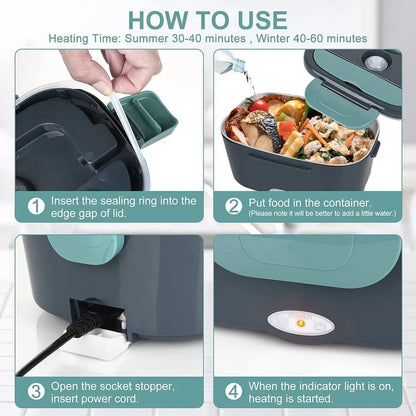 Heating Lunch Box by Anti Spier