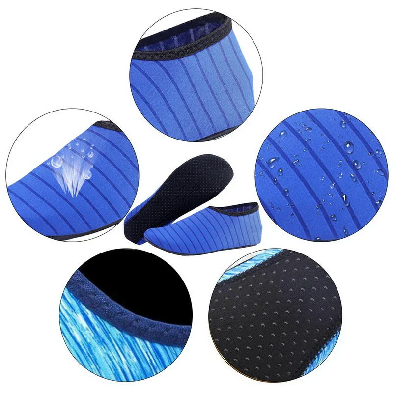 Water Shoes Men Women Skin Socks Aqua Surf Beach Yoga Swim Barefoot Quick-Dry by Anti Spier