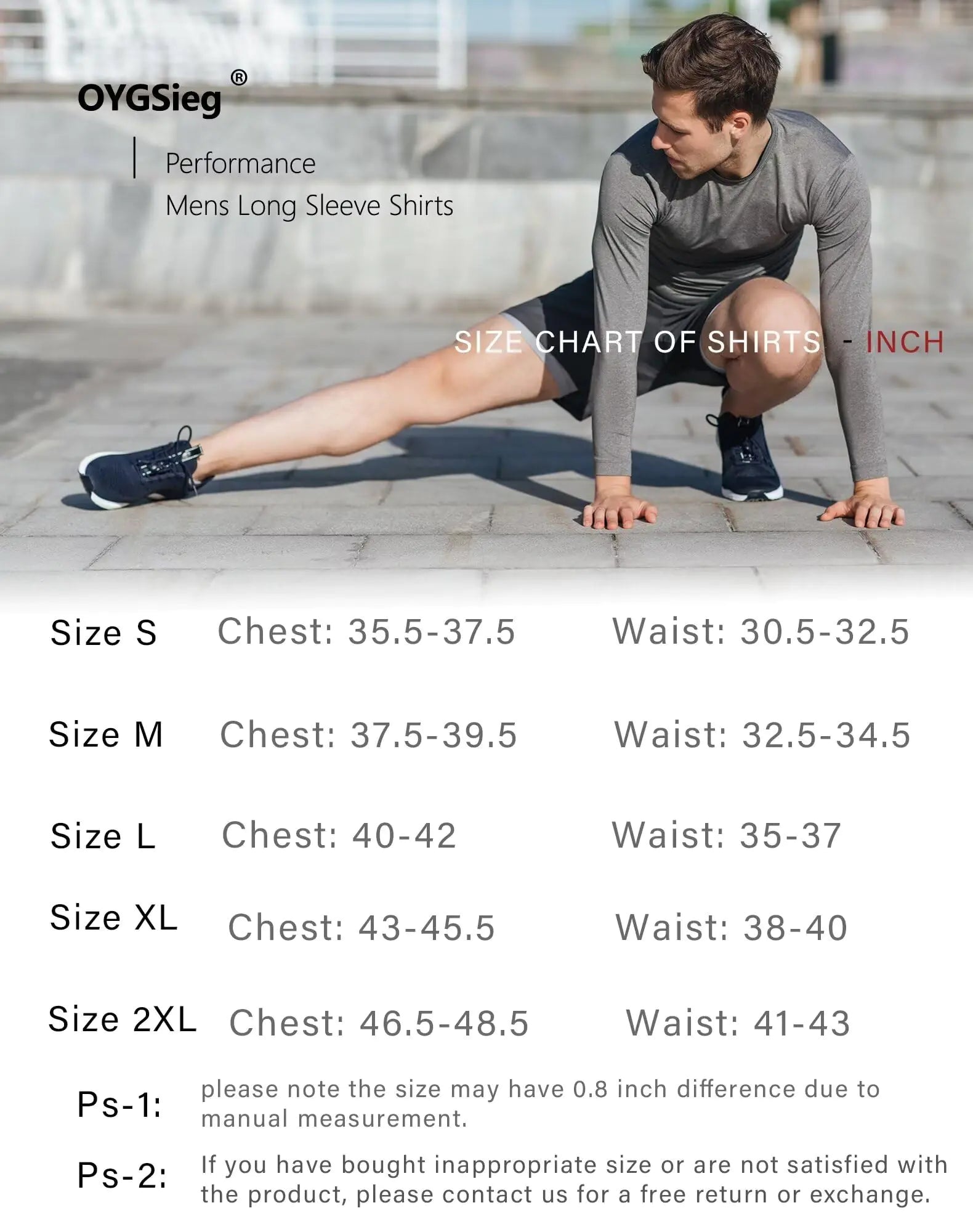 6 Pack Men's Quick Dry Long Sleeve Shirts Moisture Wicking Sun Protection UV UPF SPF Performance T-Shirt for Casual Small 2*black/2*grey/2*dark Grey(6 Pack) by Anti Spier